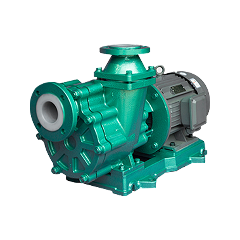 FZB-D fluorin plastična samo-primirka centrifugalna pumpa (kratki nosač)